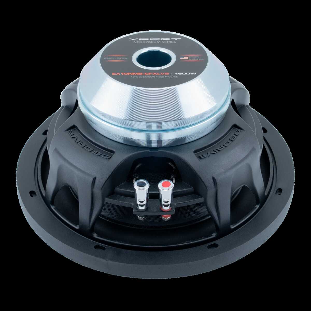 EXPERT LIMITED EDITION CARBON FIBER 10" 1600 WATT MIDBASS (EX10NMB-CFXLV2)