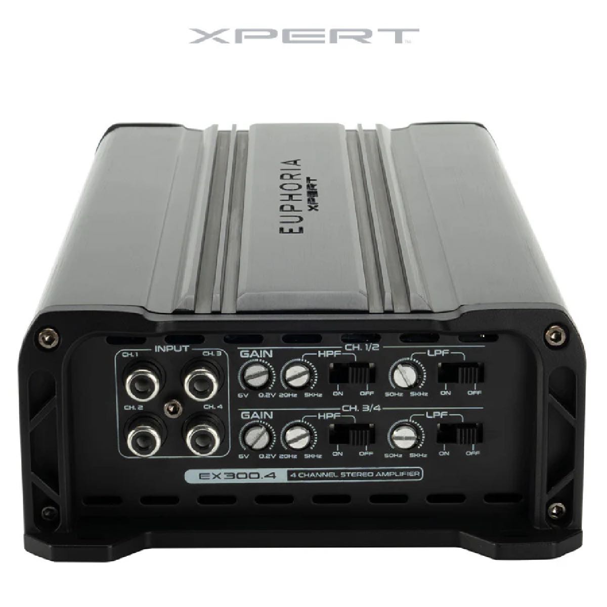 XPERT 300 WATTS X 4 2000 WATT MINI AMPLIFIER (EX300.4)