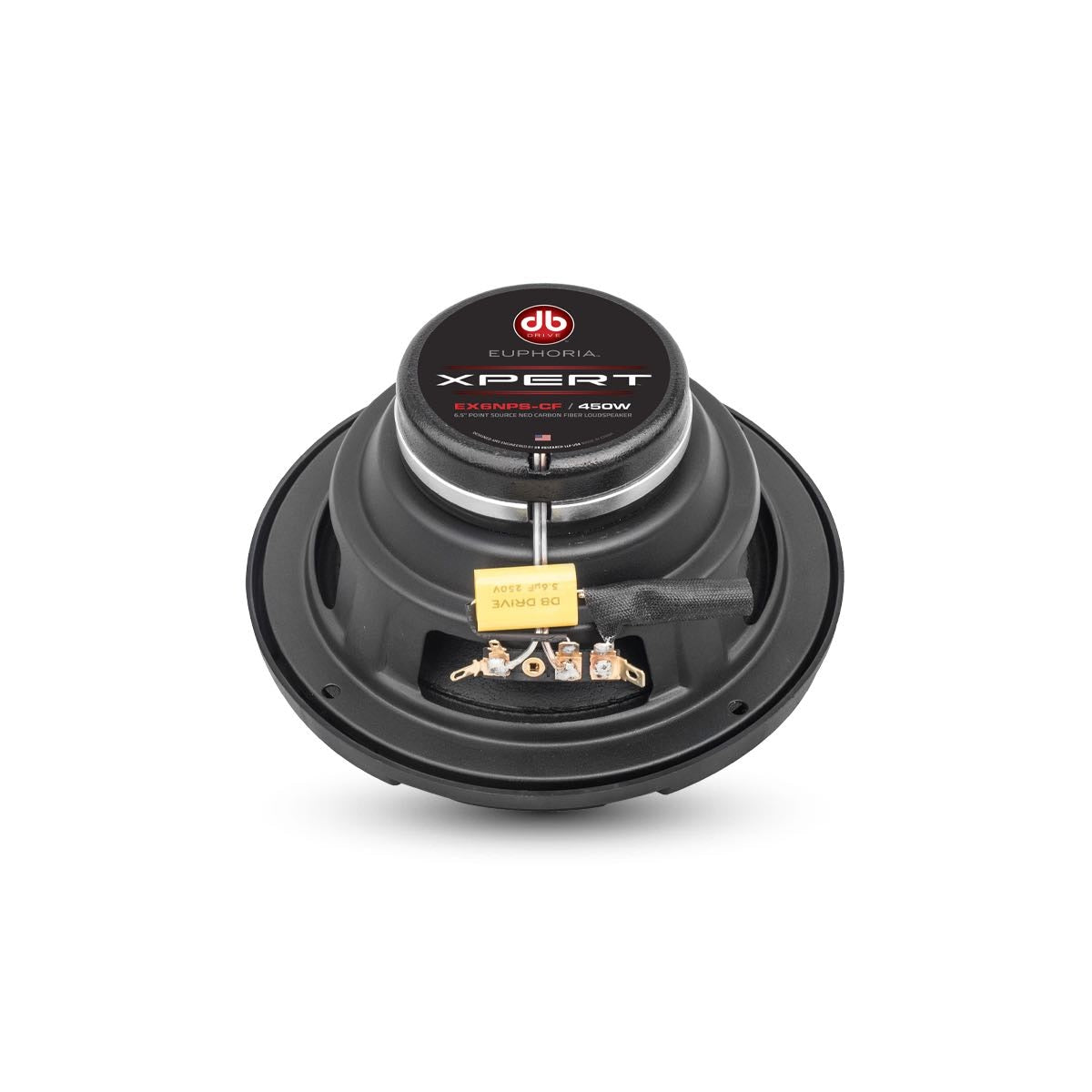 XPERT 6.5" 450 WATT NEO CARBON FIBER POINT SOURCE LOUDSPEAKERS (EX6NPS-CF)