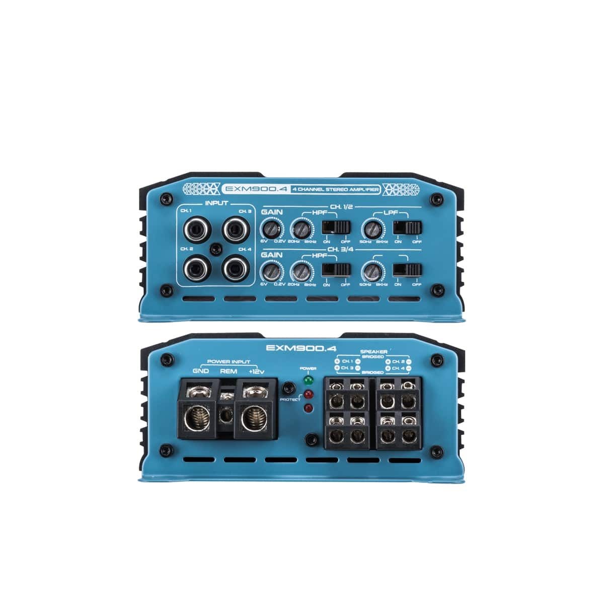 XPERT MINI 3600 WATT FULL RANGE CLASS D 4 CHANNEL (EXM900.4)