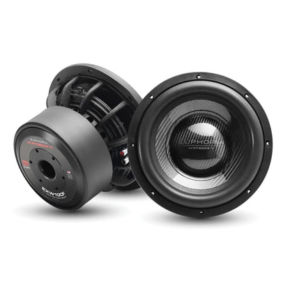 XPERT 10" CARBON FERRITE WOOFER 2000 WATTS 2-OHM 8 LAYER DVC (EXW10CF)