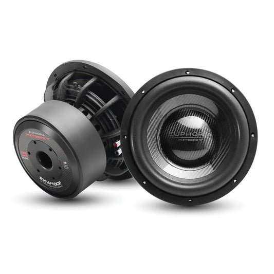 XPERT 10" CARBON FERRITE WOOFER 2000 WATTS 2-OHM 8 LAYER DVC (EXW10CF)