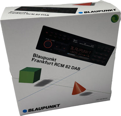 BLAUPUNKT SINGLE DIN MECHLESS RETRO RADIO 4V 3 PAIR RCA USB SD BT 14 BAND EQ (FRANKFURT RCM82DAB)