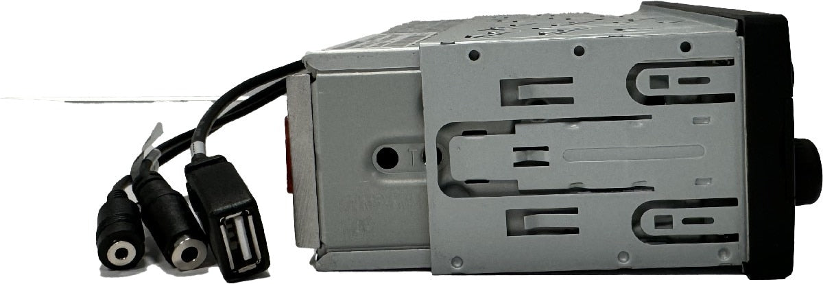 BLAUPUNKT SINGLE DIN MECHLESS RETRO RADIO 4V 3 PAIR RCA USB SD BT 14 BAND EQ (FRANKFURT RCM82DAB)
