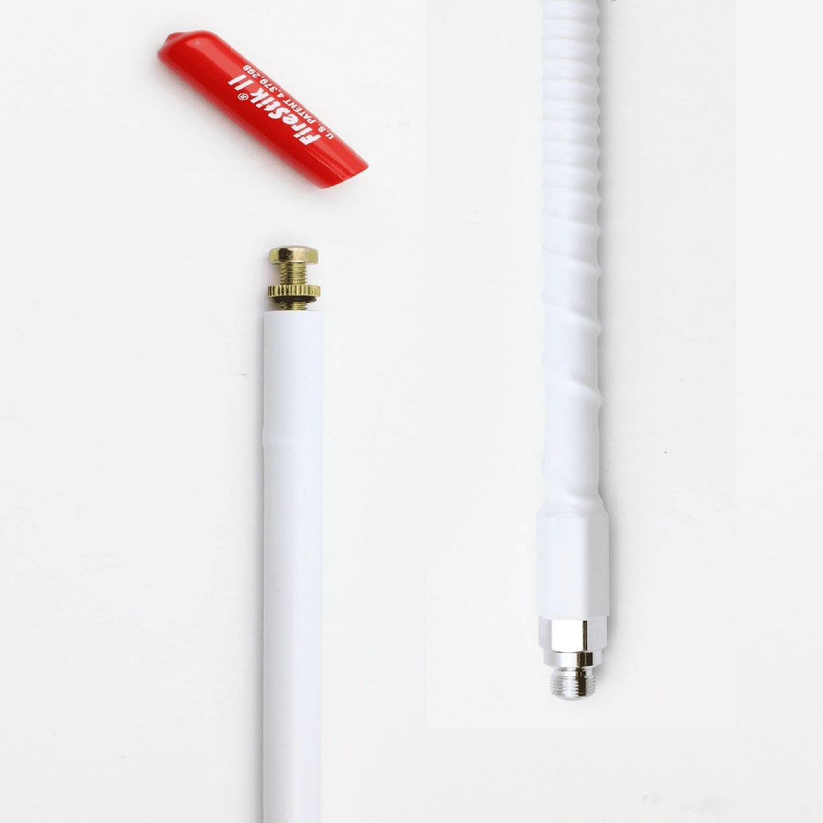 FIRESTIK TUNEABLE TIP FIBERGLA SS ANTENNA 3' WHITE (FS3W)