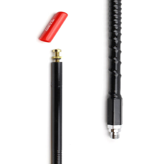 FIRESTIK TUNEABLE TIP FIBERGLASS ANTENNA 4' BLACK (FS4B)