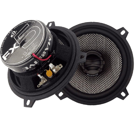MASSIVE AUDIO 5 1/4" 120 WATT 2 WAY SPEAKERS (FX5)