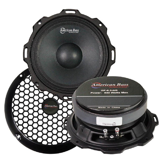 AMERICAN BASS 6.5" MIDRANGE SPEAKER (GF65NB)