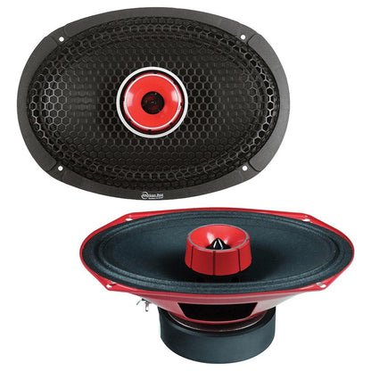 AMERICAN BASS GODFATHER 280 WATT 6X9" MIDRANGE WITH TWEETER SOLD AS PAIR (GF69MH)