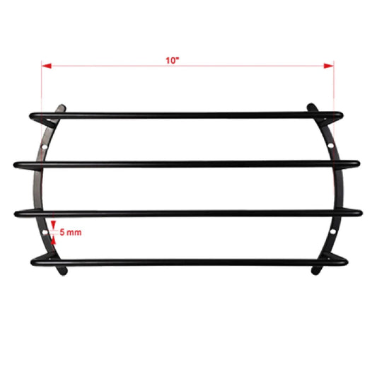 MASSIVE AUDIO 10" DEEP SET ANODIZED STEEL PROTECTIVE SUBWOOFER GRILL (GRILL10)