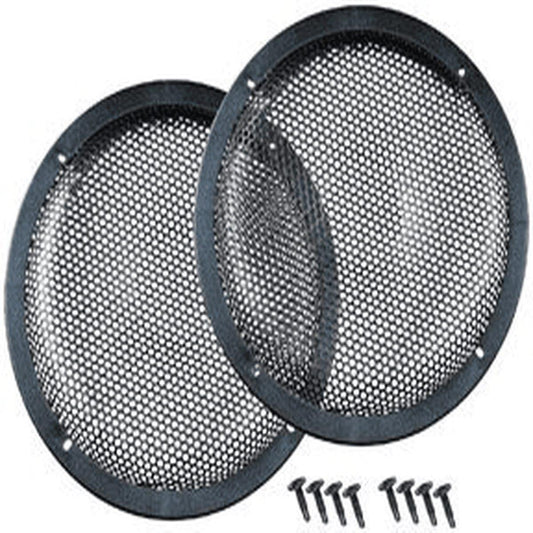 QPOWER 12" SUBWOOFER GRILL-PAIR (GRILL12DELUXE)