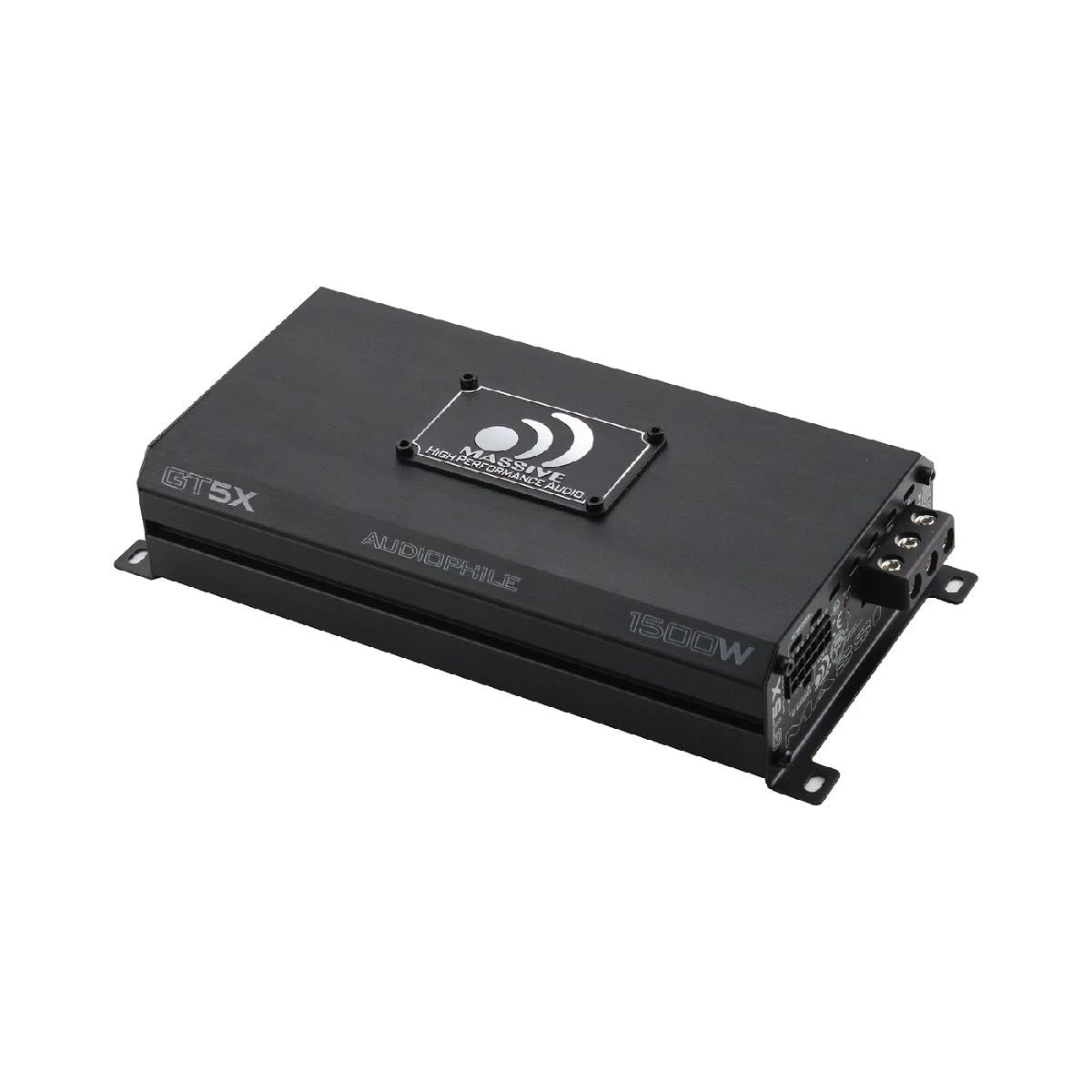 MASSIVE AUDIO SUPER COMPACT 120 WATT X 4 @ 2 OHM + 510 X 1 @ 1 OHM AMPLIFIER (GT5X)