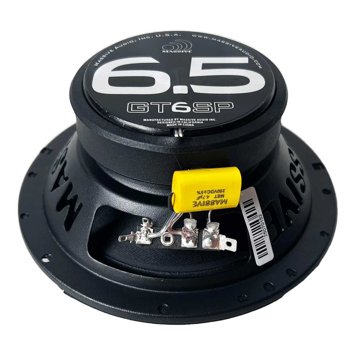 MASSIVE AUDIO 6.5" 200 WATT 2 WAY SPEAKERS (GT6SP)