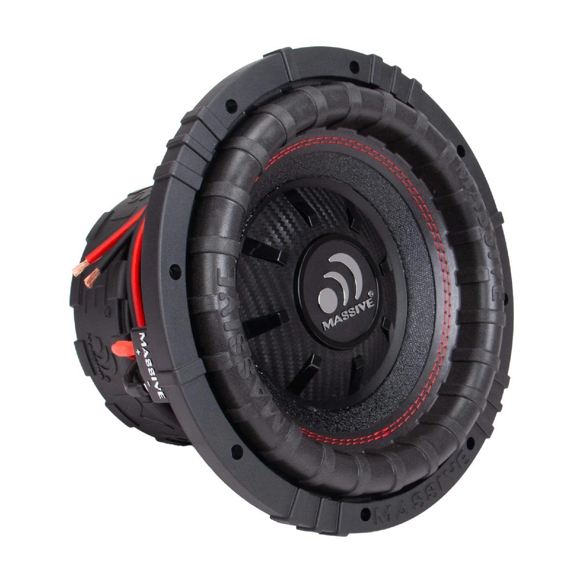 MASSIVE AUDIO 1500 WATT 10" WOOFER DVC 2 OHM (GTR102)