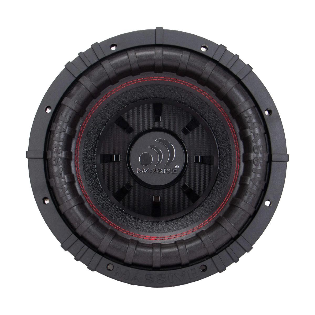 MASSIVE AUDIO 1500 WATT 10" WOOFER DVC 2 OHM (GTR102)