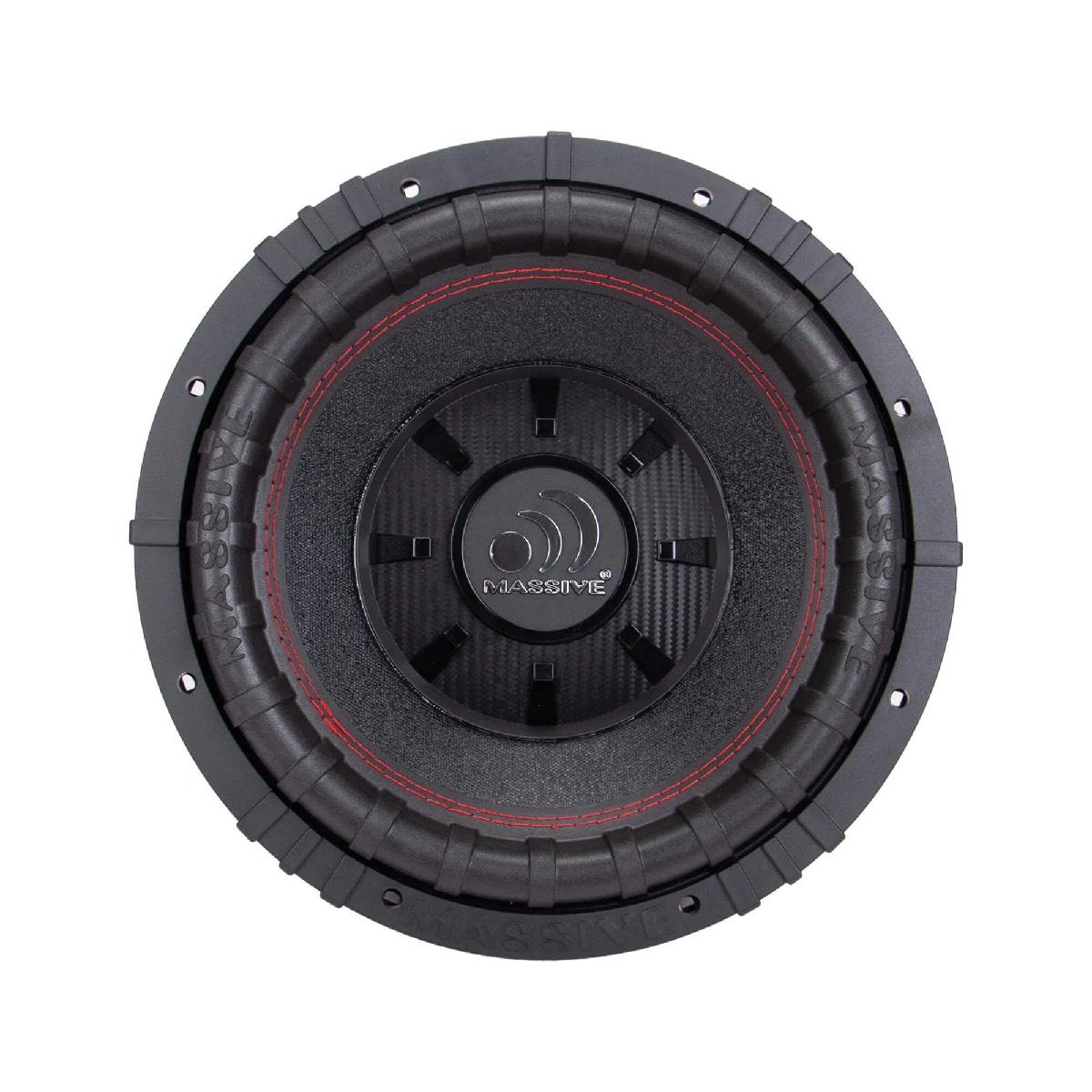 MASSIVE AUDIO 1500 WATT 12" WOOFER DVC 2 OHM (GTR122)