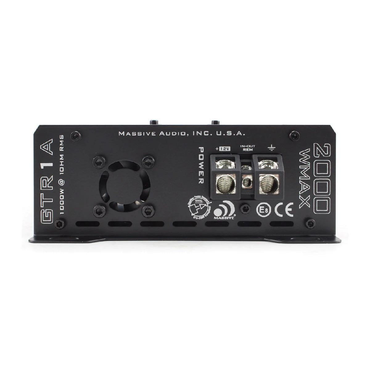 MASSIVE AUDIO SUPER COMPACT 1060 WATT RMS X 1 @ 1 OHM AMPLIFIER (GTR1A)