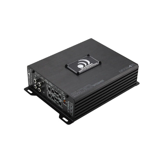 MASSIVE AUDIO SUPER COMPACT 200 WATT RMS X 4 @ 2 OHM AMPLIFIER (GTR4X)
