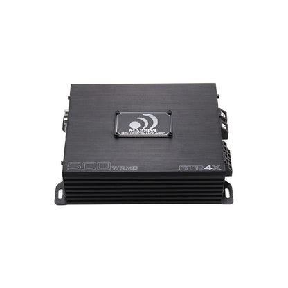 MASSIVE AUDIO SUPER COMPACT 200 WATT RMS X 4 @ 2 OHM AMPLIFIER (GTR4X)
