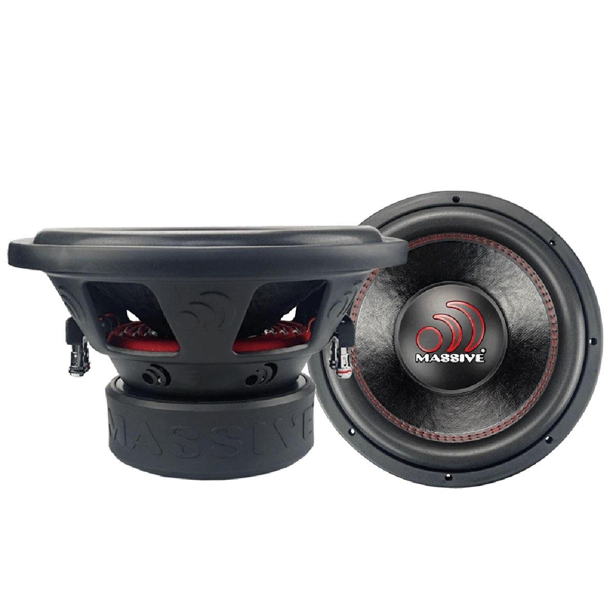 MASSIVE AUDIO 12" 2000 WATT SUBWOOFER (GTX12R)