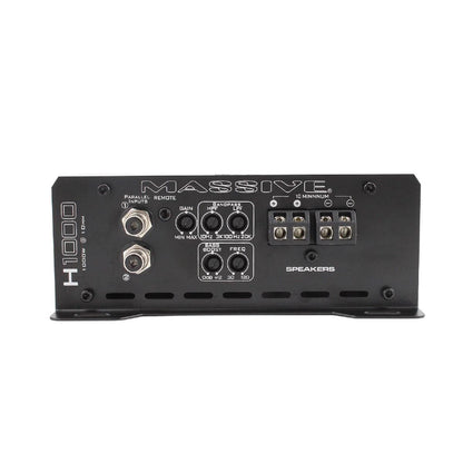 MASSIVE AUDIO HIPPO 1 CHANNEL 1050 WATT 1 OHM STABLE AMPLIFIER (H1000)