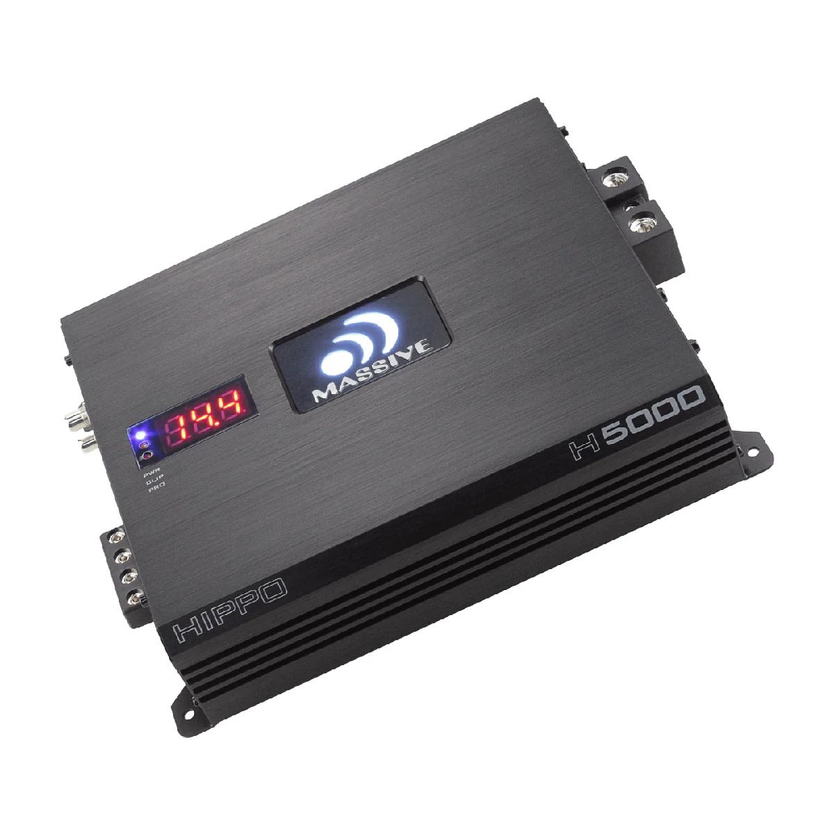 MASSIVE AUDIO HIPPO 5000 WATT RMS @ 1 OHM MONO BLOCK AMPLIFIER (H5000)