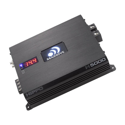 MASSIVE AUDIO HIPPO 5000 WATT RMS @ 1 OHM MONO BLOCK AMPLIFIER (H5000)