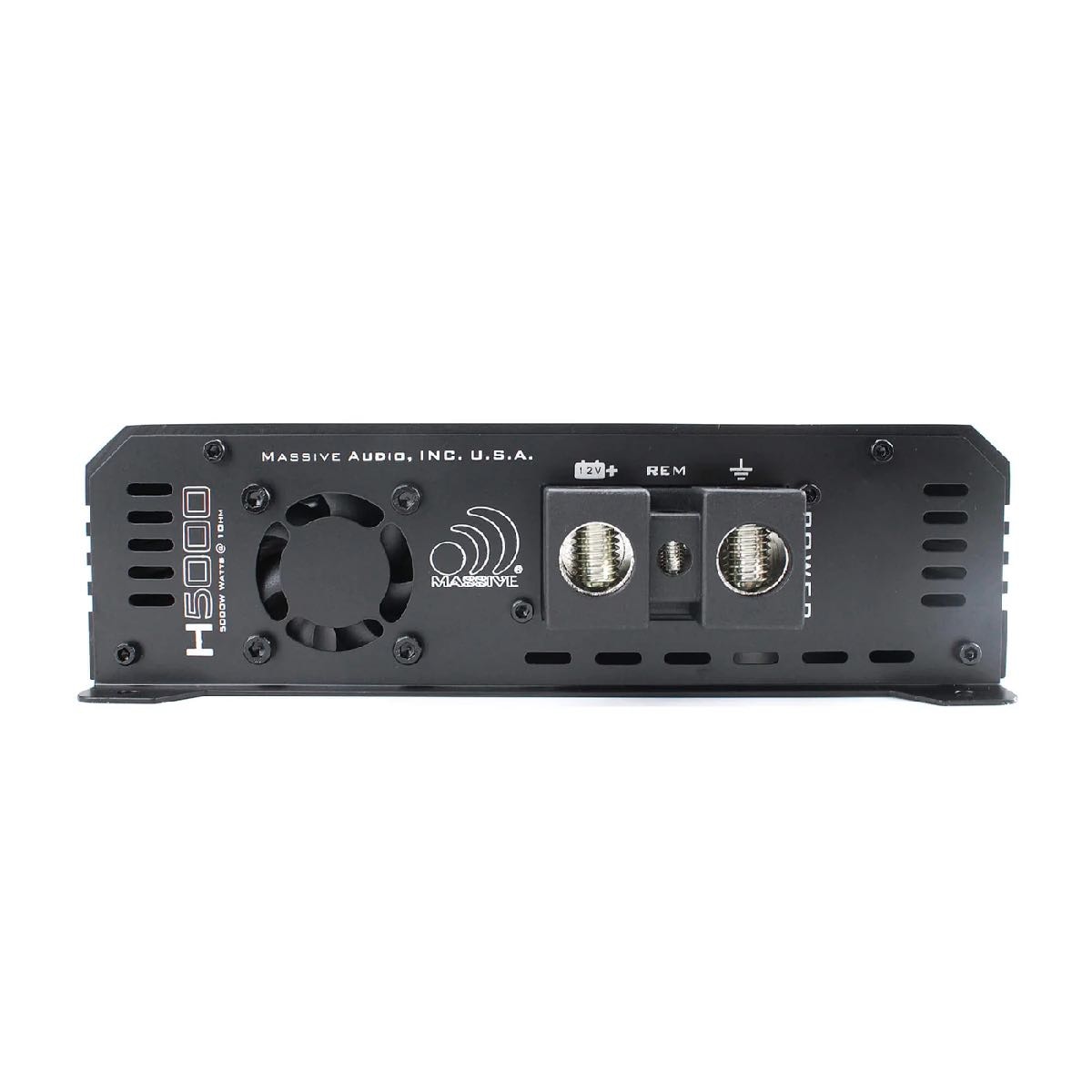 MASSIVE AUDIO HIPPO 5000 WATT RMS @ 1 OHM MONO BLOCK AMPLIFIER (H5000)