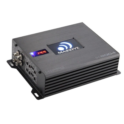 MASSIVE AUDIO HIPPO 4 CHANNEL 880 WATT AMPLIFIER (H8004)