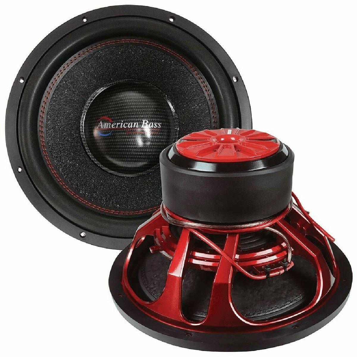 AMERICAN BASS 15" 3000 WATT DVC 4 OHM WOOFER (HAWK1544)
