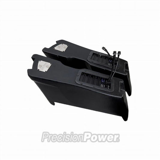 PPI SADDLEBAG POWERED SUBWOOFER FOR 98-13 HARLEY LEFT SIDE (HD13.SBWL) - image 1