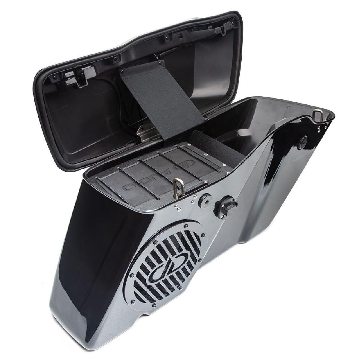 DD AUDIO HARLEY DAVIDSON 8" SADDLE BAG KIT (HD8A-SBK)