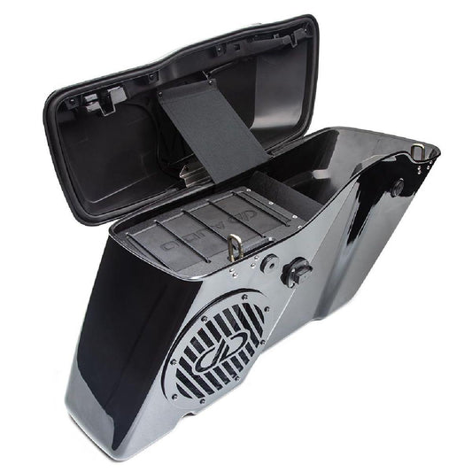 DD AUDIO HARLEY DAVIDSON 8" SADDLE BAG KIT (HD8A-SBK)