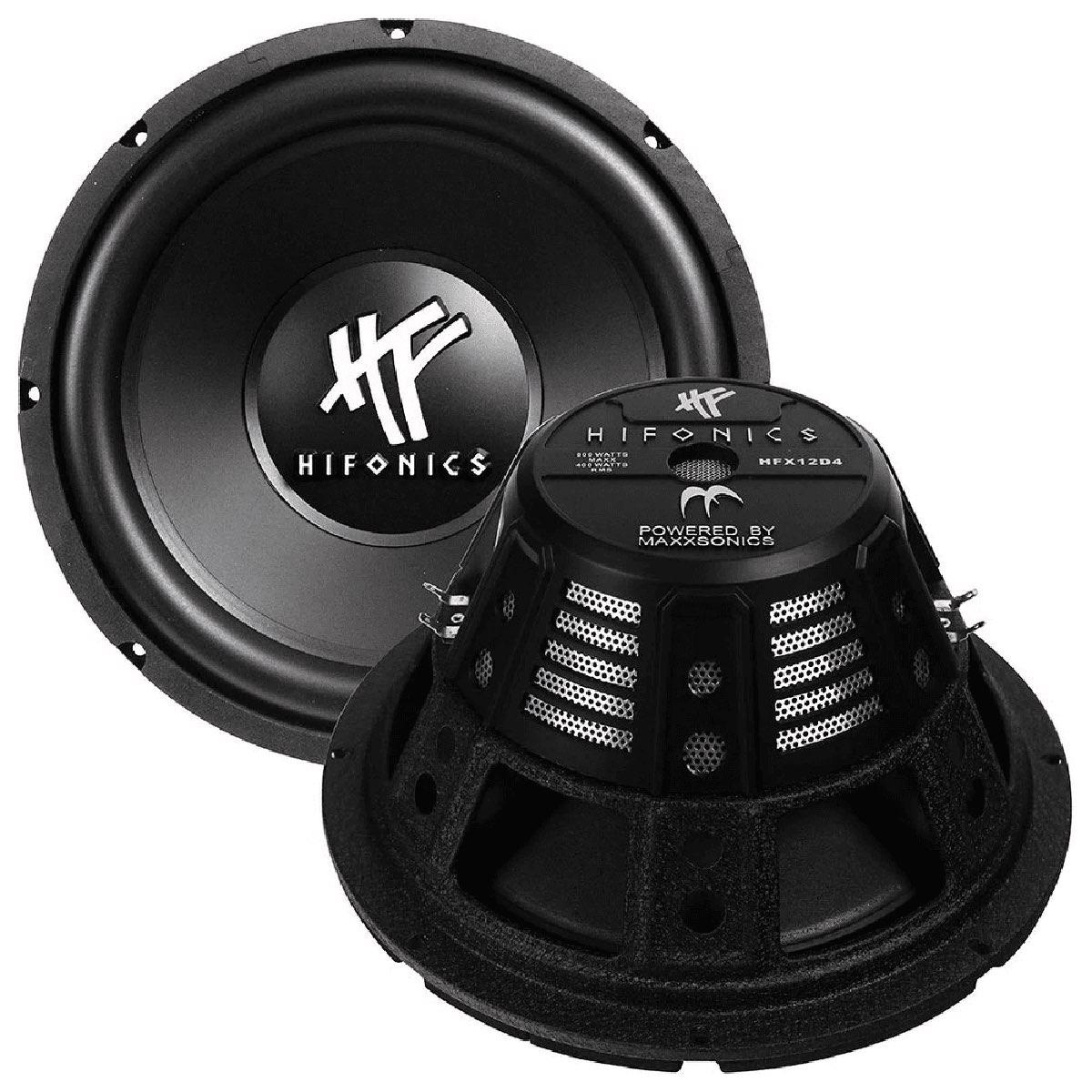 HIFONICS 12" 800 WATT DUAL 4 VC (HFX12D4)