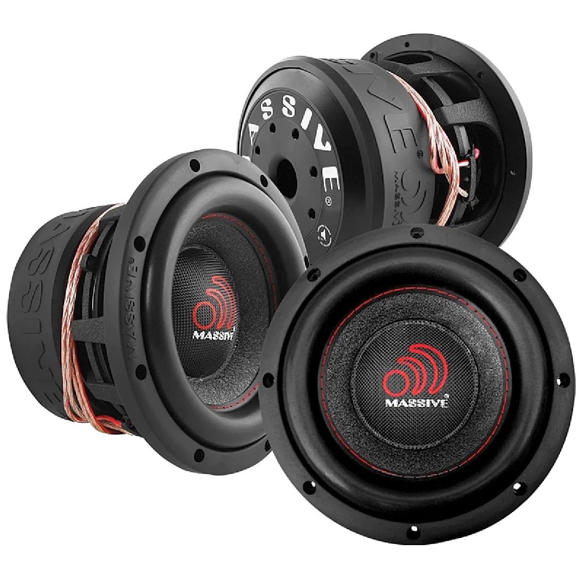 MASSIVE AUDIO 8" 1000 WATT DUAL 4 VC (HIPPO84V2)