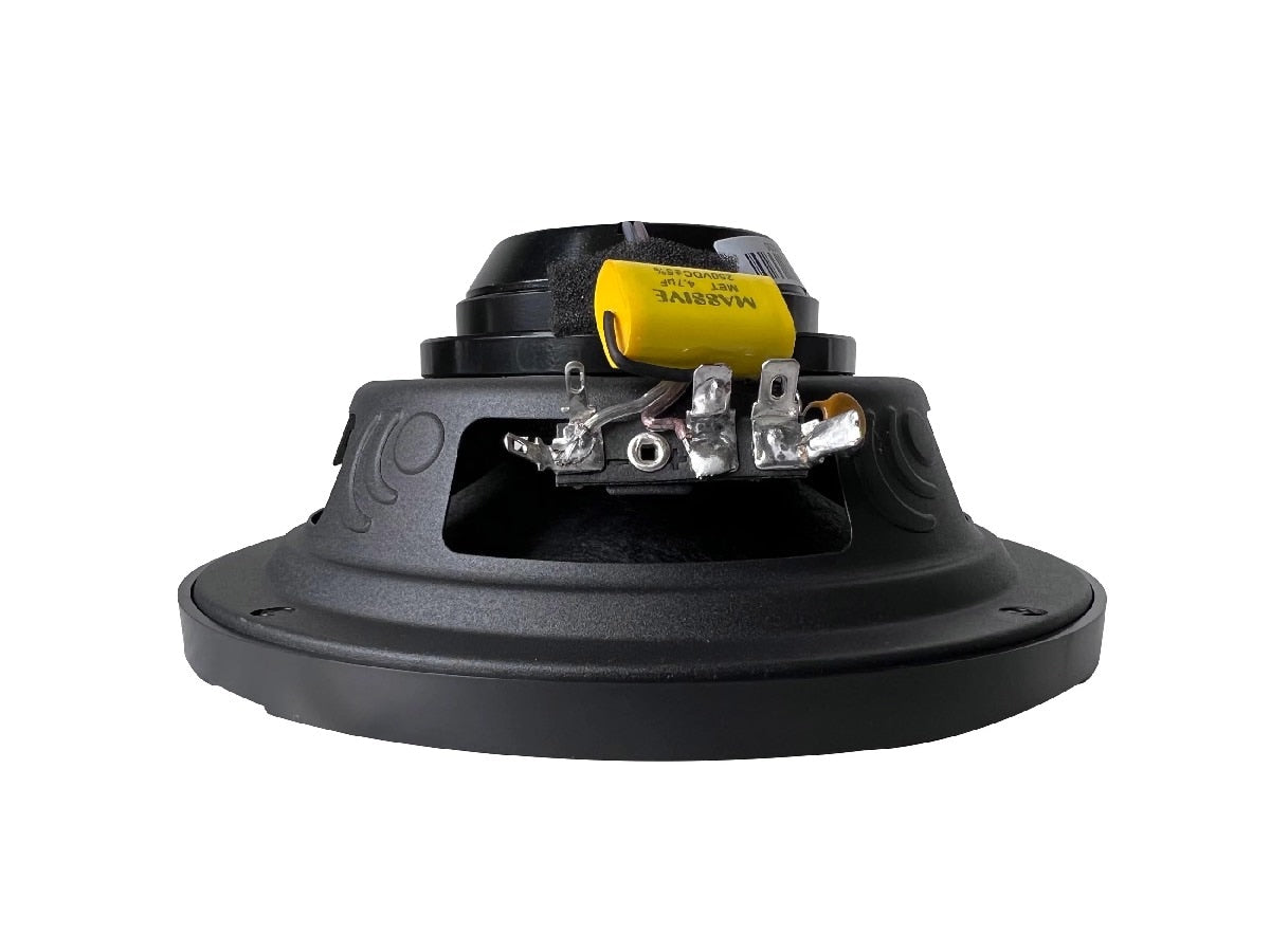 MASSIVE AUDIO 6.5" NEO MAGNET PRO AUDIO COAXIAL WATER REPELLENT 120 WATT SPEAKERS PAIR (HNX6)