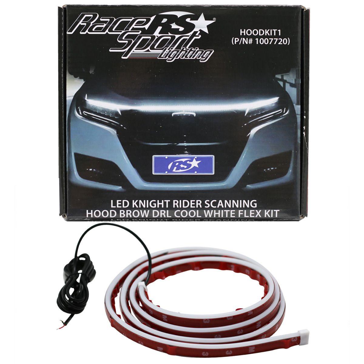 RACE SPORT SCANNING HOOD BROW DRL FLEX KIT (HOODKIT1)