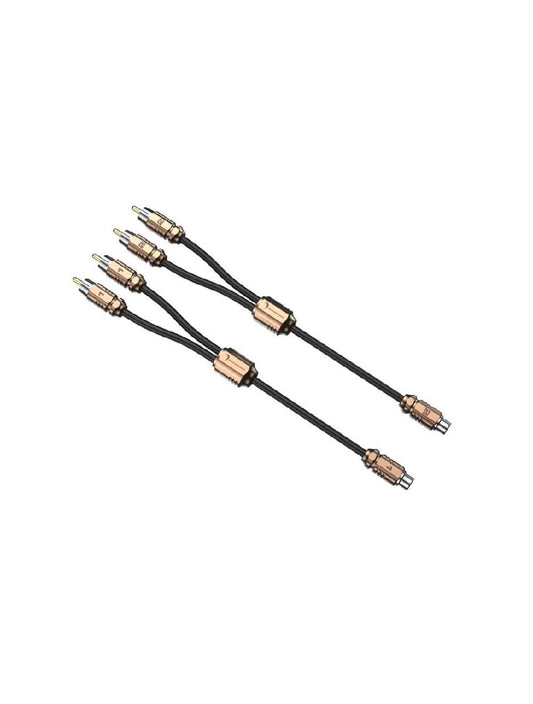 DIAMOND AUDIO 1 FEMALE TO 2 MALE RCA SPLITTER (HX2M)