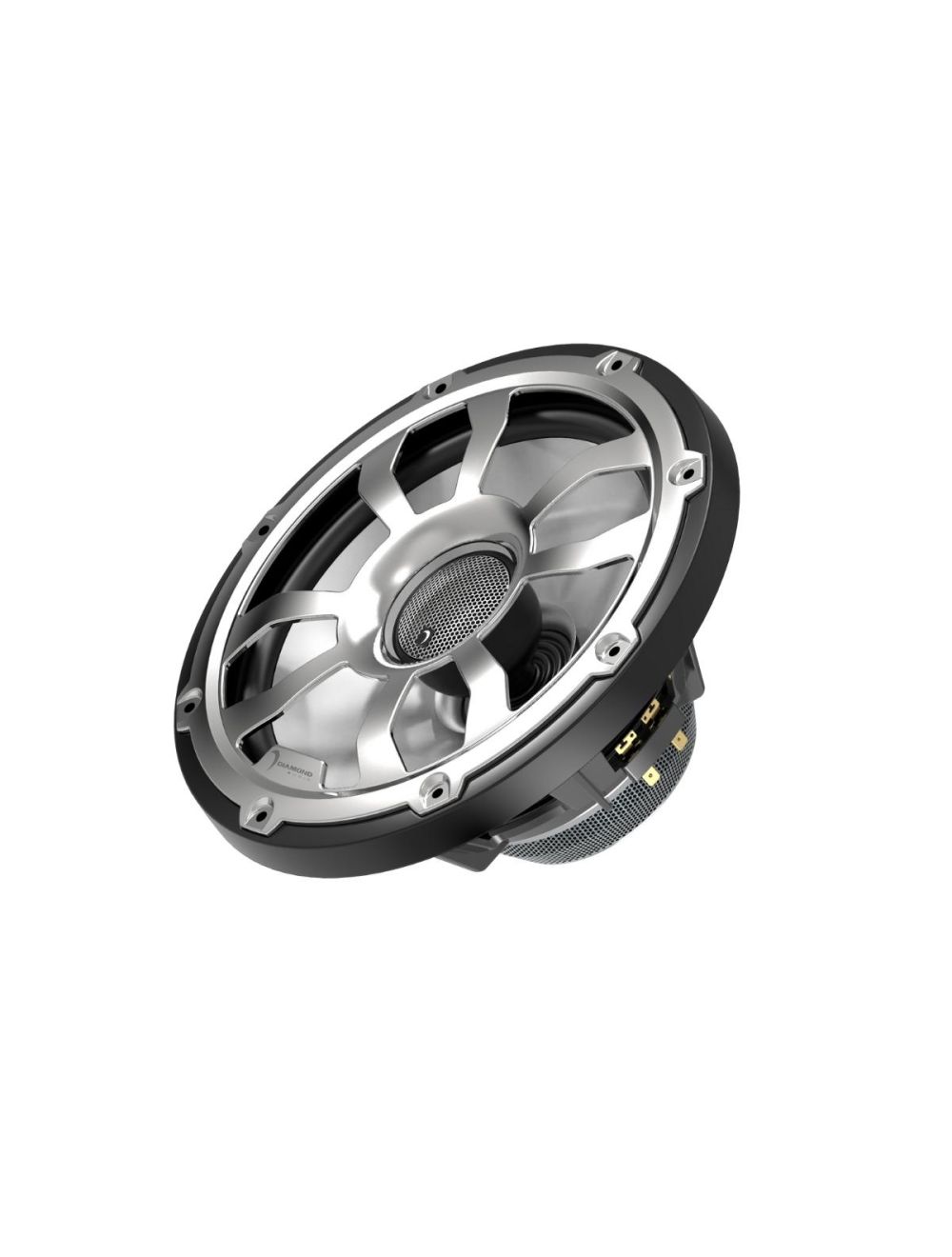 DIAMOND AUDIO MOTOR-SPORT 2 WAY 10" 400 WATT RGB LIT SPEAKERS (HXM10F4)