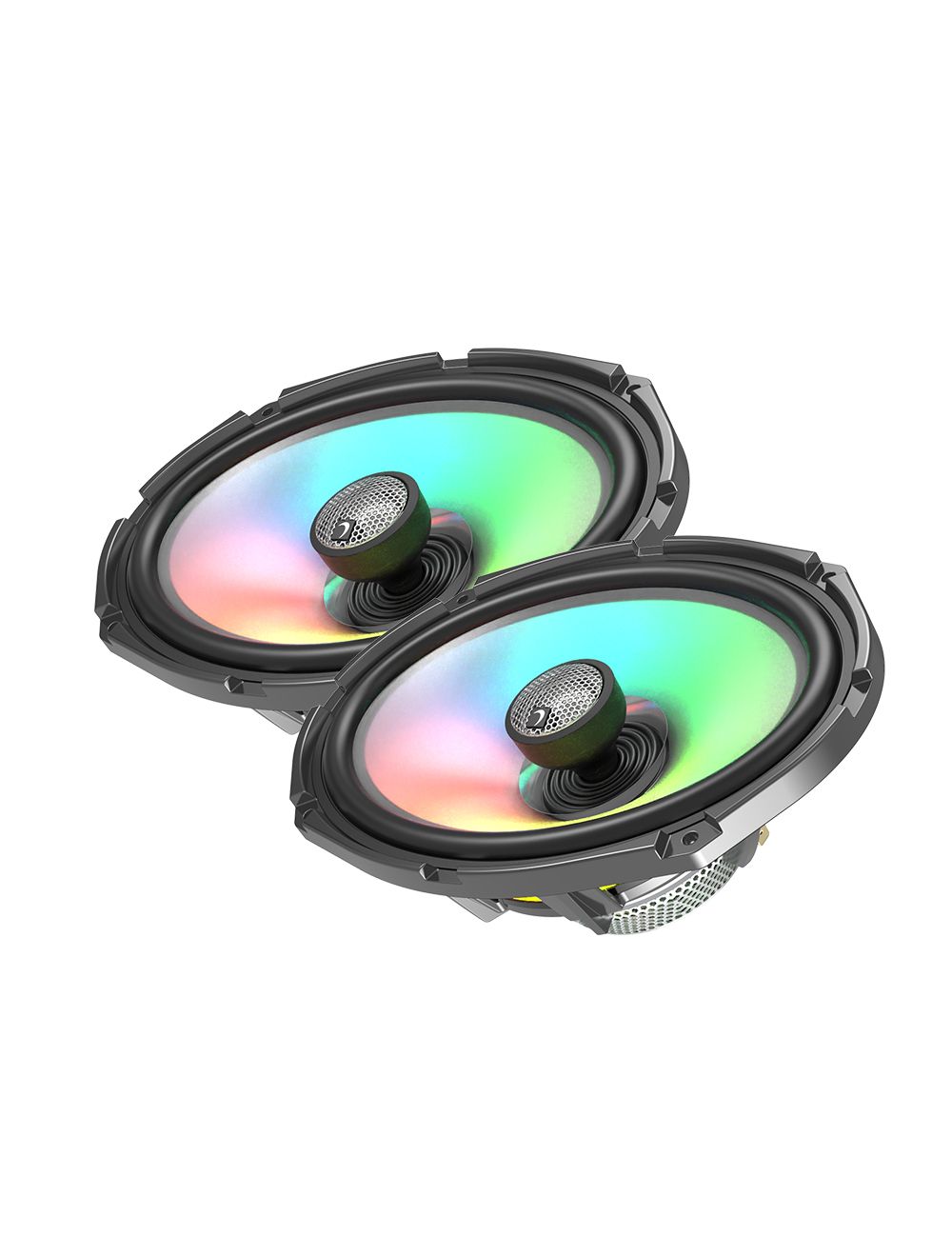 DIAMOND AUDIO MOTOR-SPORT 2 WAY 6x9 300 WATT RGB LIT SPEAKERS (HXM69F4)
