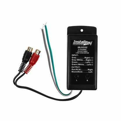 INSTALL BAY 2 CHANNEL 80 WATT HIGH/LOW CONVERTER (IBLOC02)