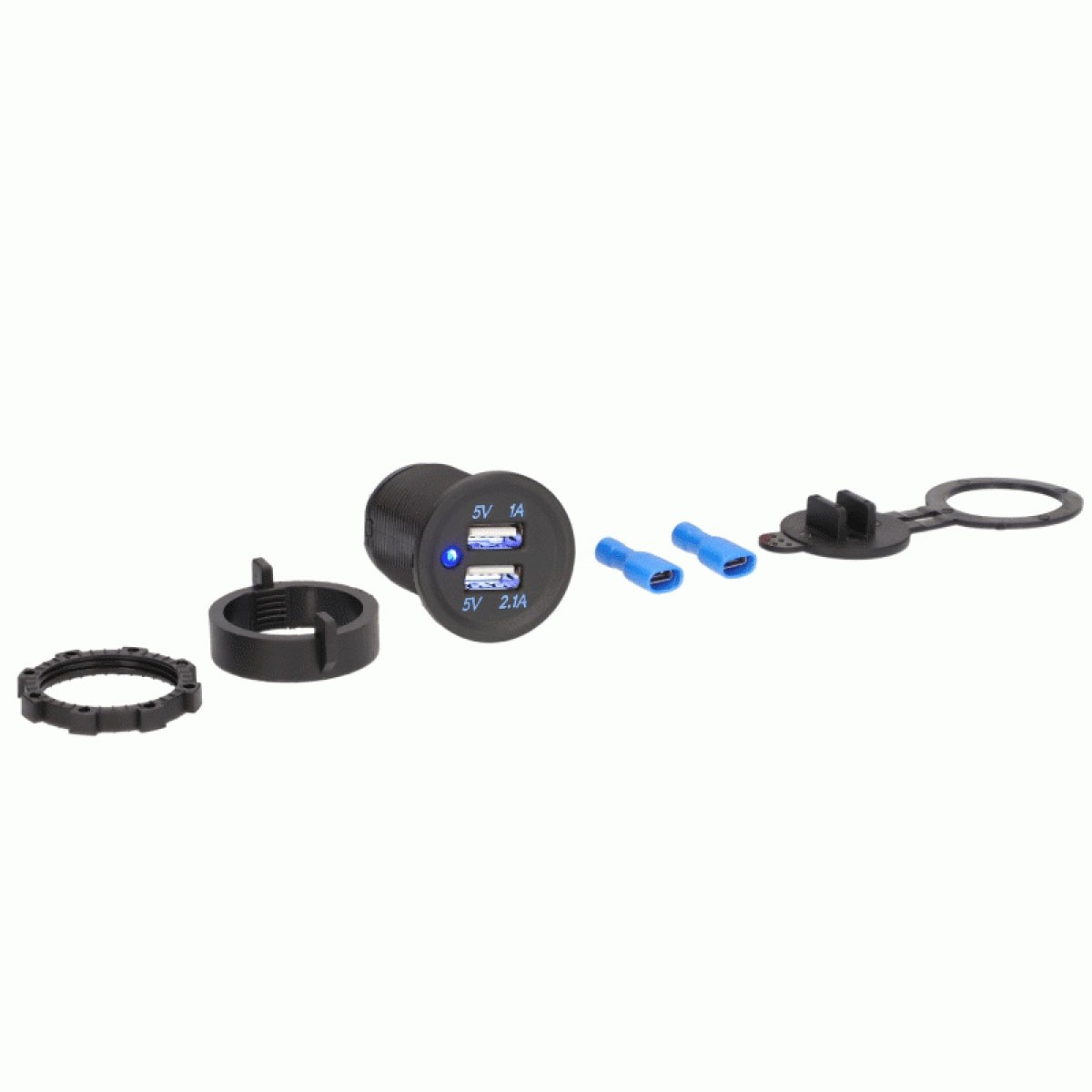 INSTALL BAY DUAL USB POWER SOCKET (IBR57)