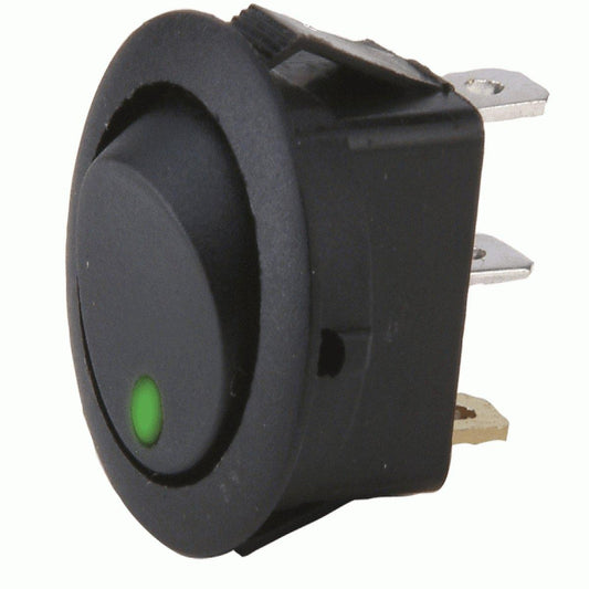 INSTALL BAY GREEN ROUND ROCKER SWITCH (IBRRSG)