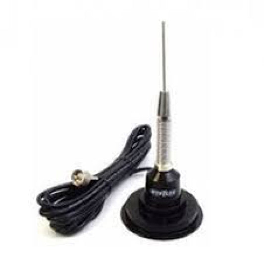 HUSTLER MAGNETIC MOUNT CB ANTENNA WITH SPRING (IC100SB)