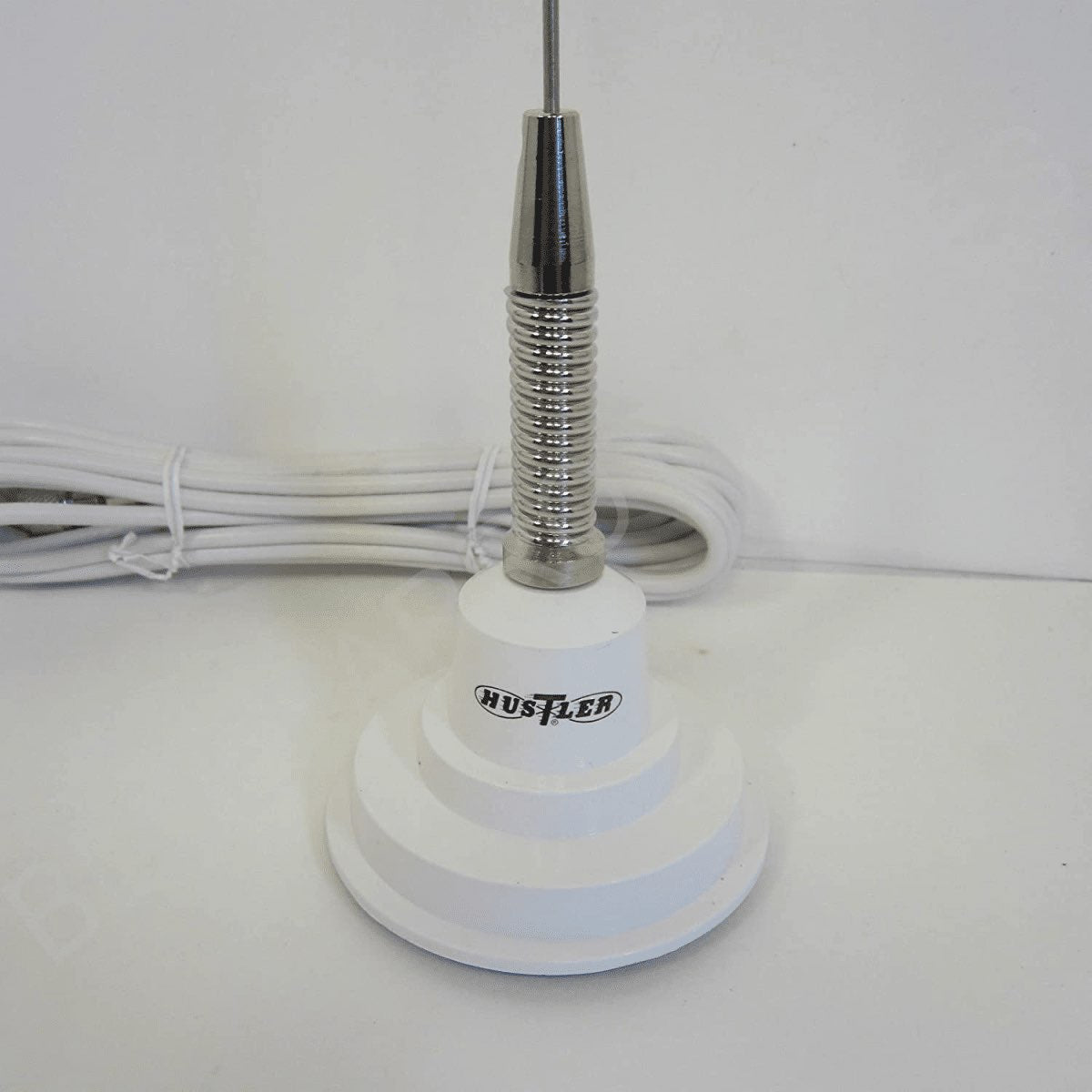 HUSTLER MAGNETIC MOUNT CB ANTENNA WITH SPRING (IC100SW)