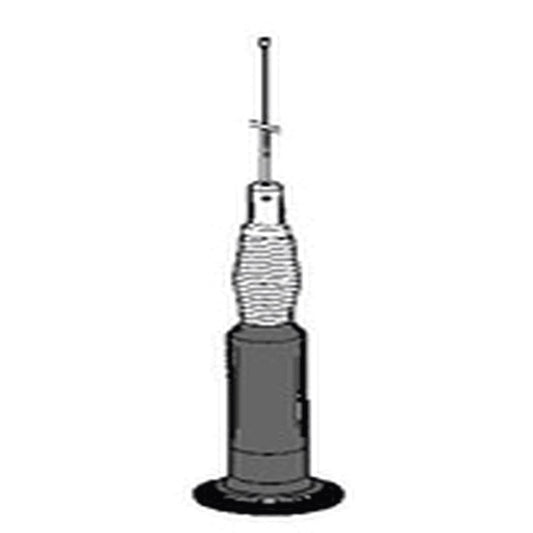 HUSTLER ROOF MOUNT CB ANTENNA WHITE (IC20W)
