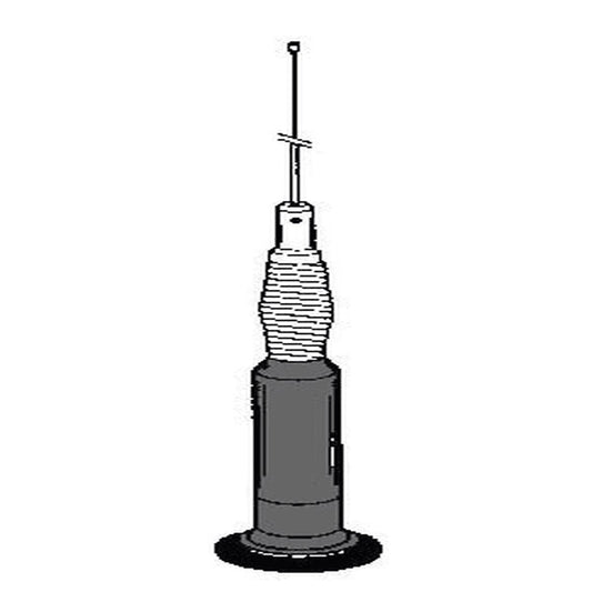 HUSTLER ROOF MOUNT CB ANTENNA BLACK (IC20B)