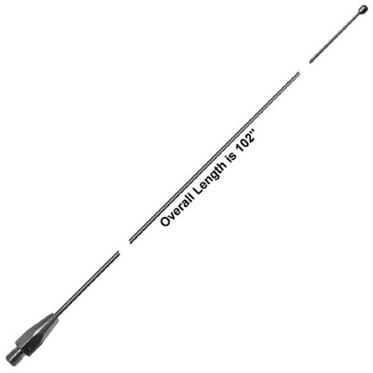 HUSTLER 102" CB WHIPS (IC56)