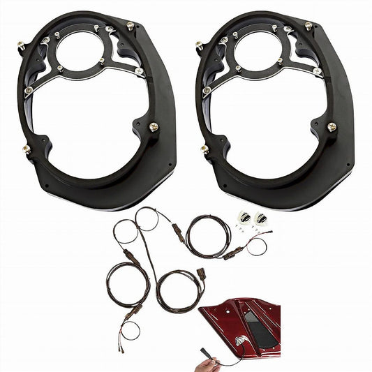 AMERICAN HARD BAG HARLEY 14-23 5X7 TO 6X9 SPEAKER ADAPTER KIT FOR FACTORY CVO LIDS (IP-14-5X7-6X9) - image 1