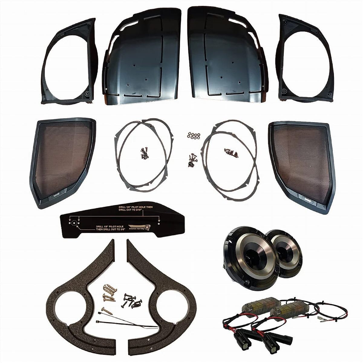 AMERICAN HARD BAG 6X9" SADDLE BAG CUT IN KIT FOR 2024-UP HARLEY (IP-24-LIDKIT) - image 6